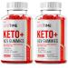 (2 Pack) Lifetime Keto Gummies - Advanced Formula Life Time Keto ACV Gummies (120 Gummies)