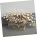 Didiseaon Crystal Hair Comb Wedding Hairpin Rhinestone Headpiece Bridal Hair Accessory Bridal Hair Clip Crystal Headpiece Hair Clips Pearl Hair Comb Bride Metal Hair Accessories - Buy Online on GoSupps.com