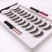 10 Pairs Magnetism Eyelashes Kit Looking Magnetic Eyelashes with Kit Reusable Fake Eye Lash No Glue Strongest Waterproof Liquid Liner