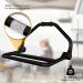 Malo'o Portable Drying Rack for Wetsuits & Gear | Camping, Fishing, Scuba | Heavy Duty Hangers with 2 Bars | Hangs Off Side Mirror - Black - Buy Online on GoSupps.com