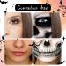 White & Black Face Paint Kit for Halloween & Cosplay | Non-Toxic SFX Makeup with Brushes | Perfect for Adults & Kids - The Ultimate Face & Body Painting Solution - Buy Online on GoSupps.com