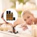 ZEACct 8-Pack 10ml Glass Roll-On Bottles with Stainless Steel Roller Balls | Refillable Etheric Oil Containers for Easy Travel | Durable Mini Bottles for Essential Oils & Fragrances - Buy Online on GoSupps.com
