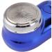 Mini Beard Trimmer Mini Hair Clipper with Stainless Steel Blades Low Noise Pocket Size for Home (Polished Blue) - Buy Online on GoSupps.com