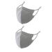 2PC Adult Woman Polka Dot Print Mouth Cover Adjustable Washable Protect Haze Face Covering Reusable Cloth Face Cover B As shown