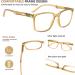 Eyekepper Oversized Reading Glasses | Lightweight Square Frame | Spring Hinges | Reading Aid for Men & Women | International Shipping Available - Buy Online on GoSupps.com