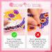 4 Sheets Self-Adhesive Face Gems for Women - Rhinestone Stick on Eyes, Body & Butterfly Festival Face Stickers for Rave Party - Buy Online on GoSupps.com