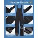 Pursky Kid's Snow Pants 10-12 Classic Black - Insulated Waterproof Bibs for Boys | Winter Ski & Snowboarding Overalls - Buy Online on GoSupps.com
