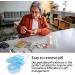 Blue Portable Pill Taker Pill Punch with Container Pill Punch Pill Press Button Pill Squeezer Squeezer Squeeze Aid for Blister Packs Personal Pill Organizers - Buy Online on GoSupps.com