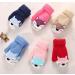 iEasey Cute Baby Winter Knitted Mittens | Fox Fleece Lined Gloves for 0-3 Years | Kids Thermal Ski Snow Hand Warmer | Xmas Gift (Brown/Light Brown) - Buy Online on GoSupps.com