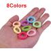 100 PCS Colored Baby Hair Bands | Soft Elastic Hair Ties for Toddler Girls | Ponytail Holders - Buy Online on GoSupps.com