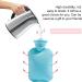 Premium Natural Rubber Heat Bottle - Large Opening 500ml | Safe & Exhaustive Heat Bottle for Children & Adults - Buy Online on GoSupps.com