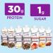 Ensure Max Protein Nutrition Shake Variety Pack - 30g Protein, 1g Sugar - Immune System Support - 11 oz, Pack of 8 - Buy Online on GoSupps.com
