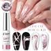 Rosarden Nail Polish Quick Drying Nail Polish Long Lasting Gel High Glossy Smooth Easy to Apply QFpink - Buy Online on GoSupps.com