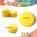 Hapy Shop 24 Pack Painting Sponge - Round Synthetic Artist Sponges for Watercolor Crafts - 2.8 Inches - Buy Online on GoSupps.com
