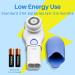 LAVO Facial Cleansing Brush - Electric Spin Scrubber for Face - Exfoliating Cleanser Blue/White - Buy Online on GoSupps.com