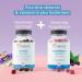 Magnesium Gummies | Ultra Concentrates: 150 mg Magnesium Element by Gummy | Sleep - Stress - Fatigue | Up to 2 Months of Cure | 60 Gummies with Vitamin B6 | Made in France Terravita - Buy Online on GoSupps.com
