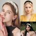 Nayyana Fashionable 3-Piece Wide Braided Headbands for Women & Girls - Non-Slip Hair Accessories in 3 Colors - Buy Online on GoSupps.com