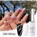 Black & White Gel Nail Polish Set for French Manicure | Nail Art Liner Kit for Women | Soak Off UV Gel | DIY At-Home Manicure Gift - Buy Online on GoSupps.com