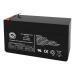 AJC Battery Compatible with Duracell DURA12-1.3F 12V 1.3Ah Sealed Lead Acid Battery