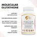 Coc March N.M.D Molecular Glutathione Supplement 500 mg Potent Antioxidant for Immune Support Health & Beauty Low Molecular Weight Vegan Gluten Free Soy & Dairy Free GMO Free 60 Veg Capsules 60 Count (Pack of 1) - Buy Online on GoSupps.com