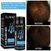 Natural Hair Fiber Powder for Men & Women - Dark Brown - Thickens Hair & Conceals Hair Loss - International Shipping Available - Buy Online on GoSupps.com