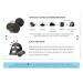 Mediheal Korea H.D.P Photoready Tightening Charcoal Mask 10-Pack - Pore Clearing & Soothing Effect with Bamboo Sheet - Buy Online on GoSupps.com