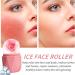 Ice Face Roller Ice Roller for Face and Eyes Facial Ice Roller Skin Care Tools Ice Globes for Eliminate Facial Eye Puffiness Tighten Skin Remove Fine Lines Relief Sunburn - Buy Online on GoSupps.com