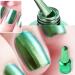 Green Nail Polish Chrome Metallic Nail Varnish Mirror Quick Dry Metal Effect No UV Needed Christmas Nail Art Polish Chrome Nail Polish - Buy Online on GoSupps.com