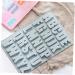 ABOOFAN 1pc 26 Alphabet Silicone Mold Silicone Tray Cookie Baking Mold Chocolate Baking Utensils Blue 27.2X18.2X1.3CM - Buy Online on GoSupps.com