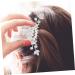 Housoutil Bangs Comb Bangs Hair Clip Pearl Wedding Hairpieces Leaf Wedding Hairpin Hair Combs for Wedding Hair Barrettes for Women Flower Side Comb Bride Accessories Rhinestone Rhinestones - Buy Online on GoSupps.com