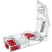 Maxpert Medical MAXSPLIT Pill Splitter and Cutter with Pill Puncher - Stainless Steel Blade - Non-Slip Press Point - Red - Buy Online on GoSupps.com