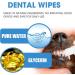 Dog Teeth Cleaning Finger Wipes - 50 CT Dental Care Wipes for Dogs Cats Puppies & Kittens - Natural Pet Presoaked Teeth Wipes - Pet Oral Gums Cleansing Freshens Breath Reduce Plaque & Tartar 50 Count (1 Pack) - Buy Online on GoSupps.com