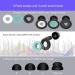Buy Ear Plugs for Sleeping | Noise Cancelling & Reusable Silicone | 26dB Noise Reduction | Washable & Comfortable | 4 Pairs + 3 Color Sound Track - Buy Online on GoSupps.com