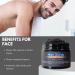 Joli Noir Men's Face Scrub - Exfoliating Charcoal Polish for Acne Detox & Smooth Skin - Face + Body Scrub - Buy Online on GoSupps.com