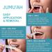 Jumu ah Teeth Whitening Strips - 7 Treatments -14 Strips - Peroxide Free - Certified Non-Toxic Teeth Whitening | Whitens Without Sensitivity Coconut & Mint Flavor - Buy Online on GoSupps.com