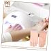 Healeved 1 Pair Manicure Gloves Anti Protective Gloves for Manicure Nail Uv Gloves Uv Gloves for Gel Nail Lamp Nail Art Accessory Uv Nail Gloves Nail Supplies Cotton Pink Thin Section - Buy Online on GoSupps.com