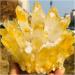 Crystal Cluster Rare New Yellow Phantom Quartz Crystal Cluster (Size : 300-350g) - Buy Online on GoSupps.com