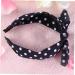 MAGICLULU Women Hair Hoop Bowknot Hair Band Hair Accessories Black and White Stripes Head Headband Women's Korean Version - Buy Online on GoSupps.com