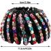 Ponytail Holder Rhinestone Bird Nest Expandable Birds Nest Shaped Hair Clips | Hair Accessory Rhinestone Bun Wrap Bird Nest Hairs Clip Hair Tail Holder For Women Girls Hersil Colorful - Buy Online on GoSupps.com