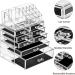DreamGenius 3-Piece Acrylic Makeup Organizer Set with 8 Drawers - Stackable Vanity and Bathroom Cosmetic Storage - Buy Online on GoSupps.com