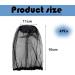 Midge Head Net 4 PCS Mosquito Head Net Black and Green Midge Head Net Protecting Cover Fine Mesh Insect Netting Mosquito Head for Travelling Outdoor Hiking Camping and Climbing - Buy Online on GoSupps.com
