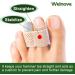 Welnove 12-Pcs Hammer Toe Straightener & Splint Set - Cushioned Bandages for Correcting Hammer Toes Crooked & Overlapping Toes - International Shipping Available - Buy Online on GoSupps.com
