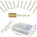 Kavya Hair Grips 200 Pcs Bobby Pins Anti Slip Hair Pins for Women with Storage Box Kirby Grips for Curling Hair And Creating Different Hairstyles Dance Recitals and Competitions Occasions Gold Brown Silver Black - Buy Online on GoSupps.com