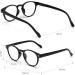 JM 4 Pack Spring Hinge Vintage Round Reading Glasses - Unisex Eyewear 1.75x - Mixed Colors - Buy Online on GoSupps.com