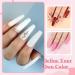 COSCELIA 10PC Multi-Color UV Nail Polish Set with 36W Nail Dryer & Poly Extension Gel Kit | Complete DIY Manicure Accessories for Home & Salon #0179 - Buy Online on GoSupps.com