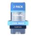 Gillette Antiperspirant Deodorant for Men Clear Gel with 72 Hr. Sweat Protection Cool Wave 216 g Total (Pack of 2) Clear Gel Cool Wave 108 g (Pack of 2)