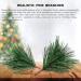 LUOZZY 30 Pcs Realistic Ornaments Versatile Simulated Pine Branches (Green) - Buy Online on GoSupps.com