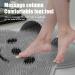 Buy Anti-Slip Silicone Shower Foot Scrubber Mat | Portable Foot Massager & Peeling Brush for Body Relaxation - Buy Online on GoSupps.com