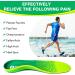 Popzoom Arch Support Plantar Fasciitis Insoles - Heavy Duty Orthotic Inserts for Flat Feet, High Arch, Heel Pain - Men and Women (Green, Size M) - Buy Online on GoSupps.com