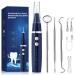 Plaque Remover for Teeth - Tartar Remover for Teeth, Dental Calculus Remover Teeth Cleaning Kit Blue